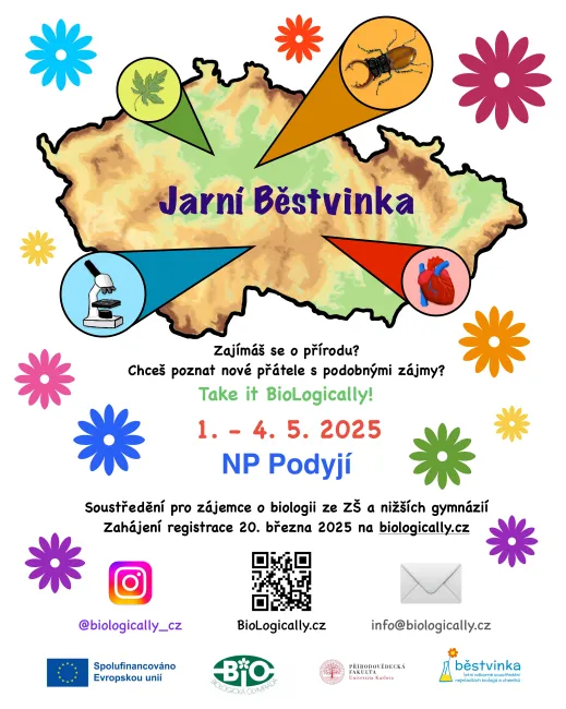 Letáček Jarní Běstvinka 2025